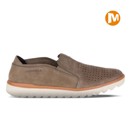 Pánské Slip On Boty Merrell Downtown Moc Hnědé (CZ. SKJMH)